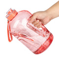 Big BPA FREE 2.5L Plastic  Sports Gym Fitness Body Building Water Bottle Training Jug