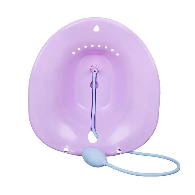 OEM Feminine Detox Yoni Steam Seat Home Bath Tube V Steaming Sitz Bath for Toilet Seat