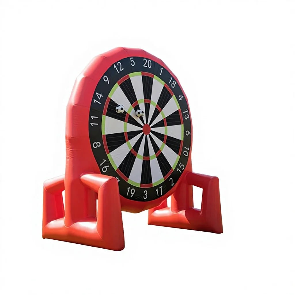 Outdoor 3m Soccer Shooting Game Inflatable Soccer Dart Board Inflatable Football Darts Game