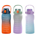 Factory 64oz/2000ML Reusable Summer Plastic Cup with Cup Cover Sports Water Bottle