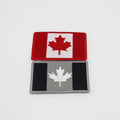 Customizable 3D Embroidered Square Star Badge Iron Leather Magnet Material
