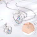 Merryshine 925 Sterling Silver Sea Animal Jewelry Fashion Enamel Beach Sea lion Cute Animal Pendant Jewelry for Women