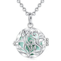 Hummingbird Angel Chime Caller Bell Harmony Bola Mexican Ball Pendant Necklace