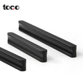 TOCO thomasville Furniture Small Handles Edge Handle Black Accessory Cabinet Drawer Pull Handle Brass Knobs
