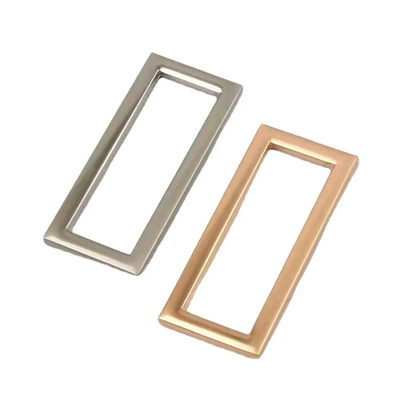 Heavy Duty Loop Quality Metal Flat Rectangle Rings for Bag Belt Strap