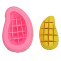 Large& Small Fruit Silicone Mold for Making Mousse Cake Candle Soap Home Decoration Half Mango Silicone Fondant Candle Molds