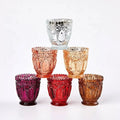 Electroplated Glass Luxury Candle Jars in Bulk for Candle Making