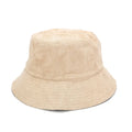 Sewingman 23SM8018 Plain Suede Summer Unisex Reversible Custom Bucket Hat