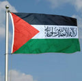 BOLISI 3x5ft Polyester Double Sided Screen Printing Flying Hanging National Shahada Flag