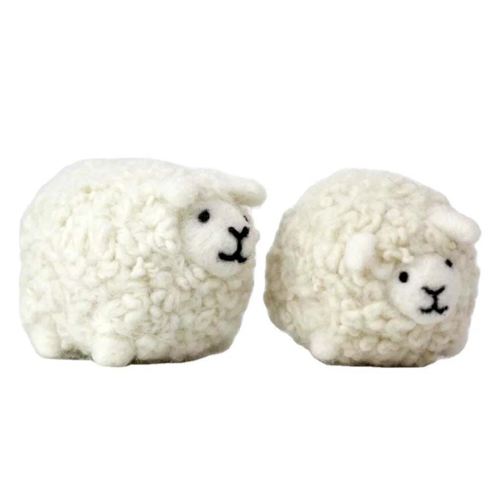 Customized Wool Felting Kit for Beginners DIY Animal Sheep Felted Crafts Easy to Follow All in 1 Set Novelty Gift