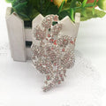 Wholesale Custom Korean Ladies Women Accessories Rhinestone Designer Crystal Brooch Pin