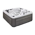 Sunrans Outdoor Acrylic Freestanding Hot Tub 2 Seats 2 Lounge Whirlpool Massage with Balboa Control