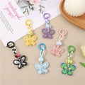 Acrylic Keychain Pendant Bag Hanging Ornaments Butterfly Charms Keychain Cute Butterfly Chain