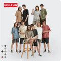 Wholesale 250g Unisex Plain 100% Cotton Drop Shoulders Streetwear Loose Fit Multicolor Men Basic Oversized Men T-shirt