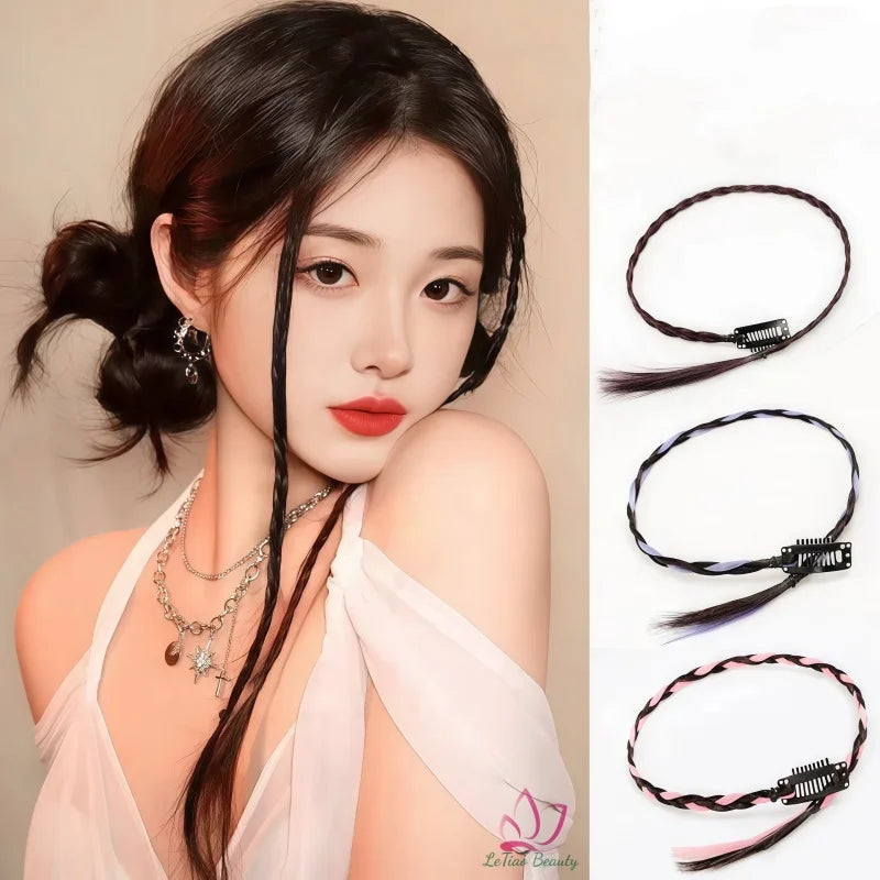 Hot-selling Synthetic Fiber Clip in Hair Extension for Braids Fashion Hair Braiding With Clip for Braiding Hair Wholesale
