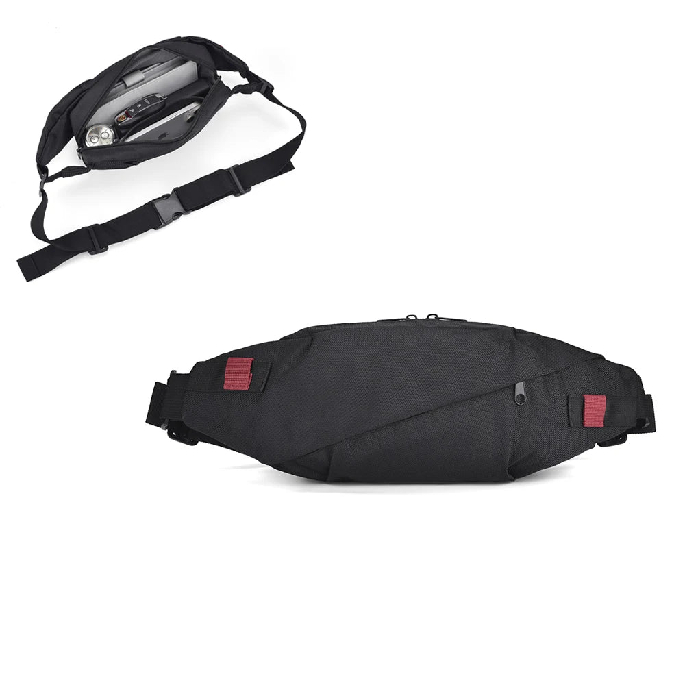 Factory Direct Waist Bag Casual Men's Oxford Fabric Diagonal Shoulder Bag for Outdoors Travel Men's Waist Bag