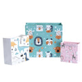 In Stock Custom Reusable Eco Friendly Handled Paper Gift Bag with Ribbon Bow-Knot Closure for Clothing Socks Shoes & Fur