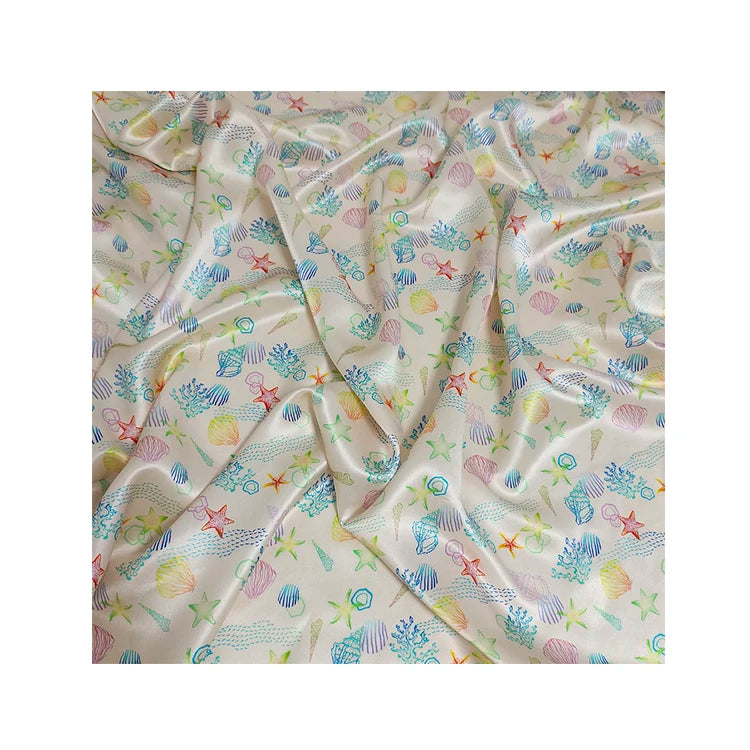 Top Quality 22mm Silk Mulberry Fabric With Digital Printing
