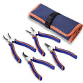 YUHANG 4-Piece Steel Snap Ring Pliers Set 7-Inch Internal/External Circlip with Straight/Bent Jaw C-Clip Tips OEM Customizable