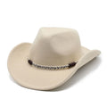 Wholesale 2023 New Women Men Wide Brim Retro Cowboy Hat