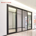Hot Sale Windproof Occasions High-strength Aluminum Glass Sliding Door