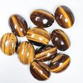 Wholesale Healing Natural Gemstone Palm Stone Crystals Yellow tiger Palm Stone