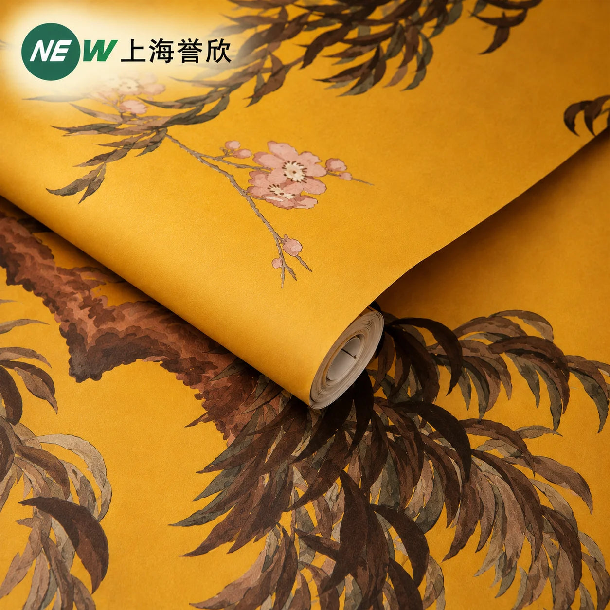 Chinese Factory Luxury Paper Wall Design Color Fireproof 2.85m Width Wall Covering Sample Wallpaper Home Decoration
