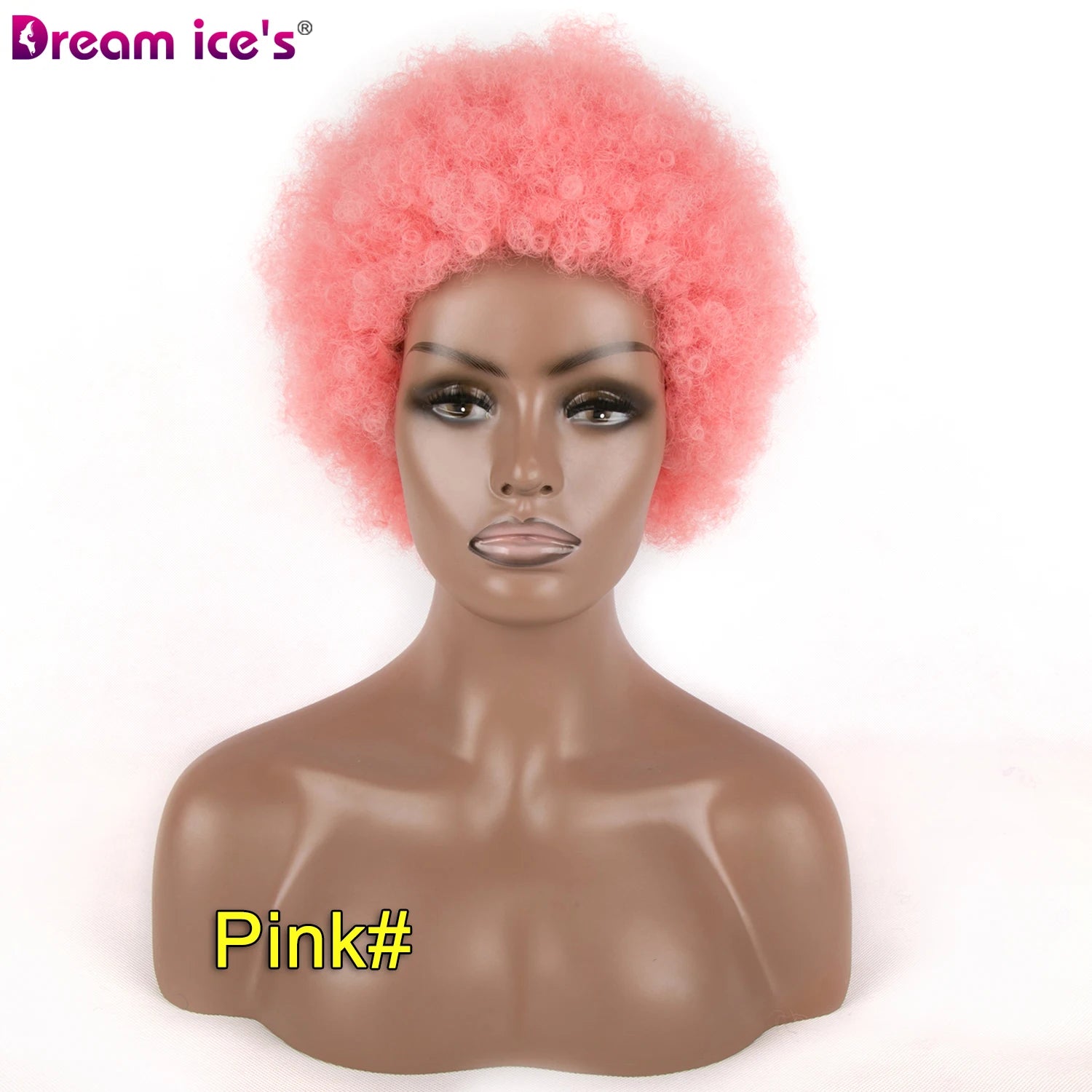 Synthetic 8inch Afro Wig Short Kinky Curly for Bob Wigs Black Transparent Lace Heat Resistant for African Women Daily Use