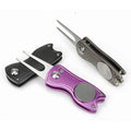 Hot Selling Personalized Metal Crafts Foldable Magnetic Golf Divot Repair Tool