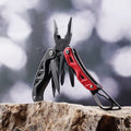 Hot Selling 9-in-1 Aluminum Handle Tactical Multifunctional Outdoor Camping Multi Tool Pliers for Survival Hiking Screwdriver