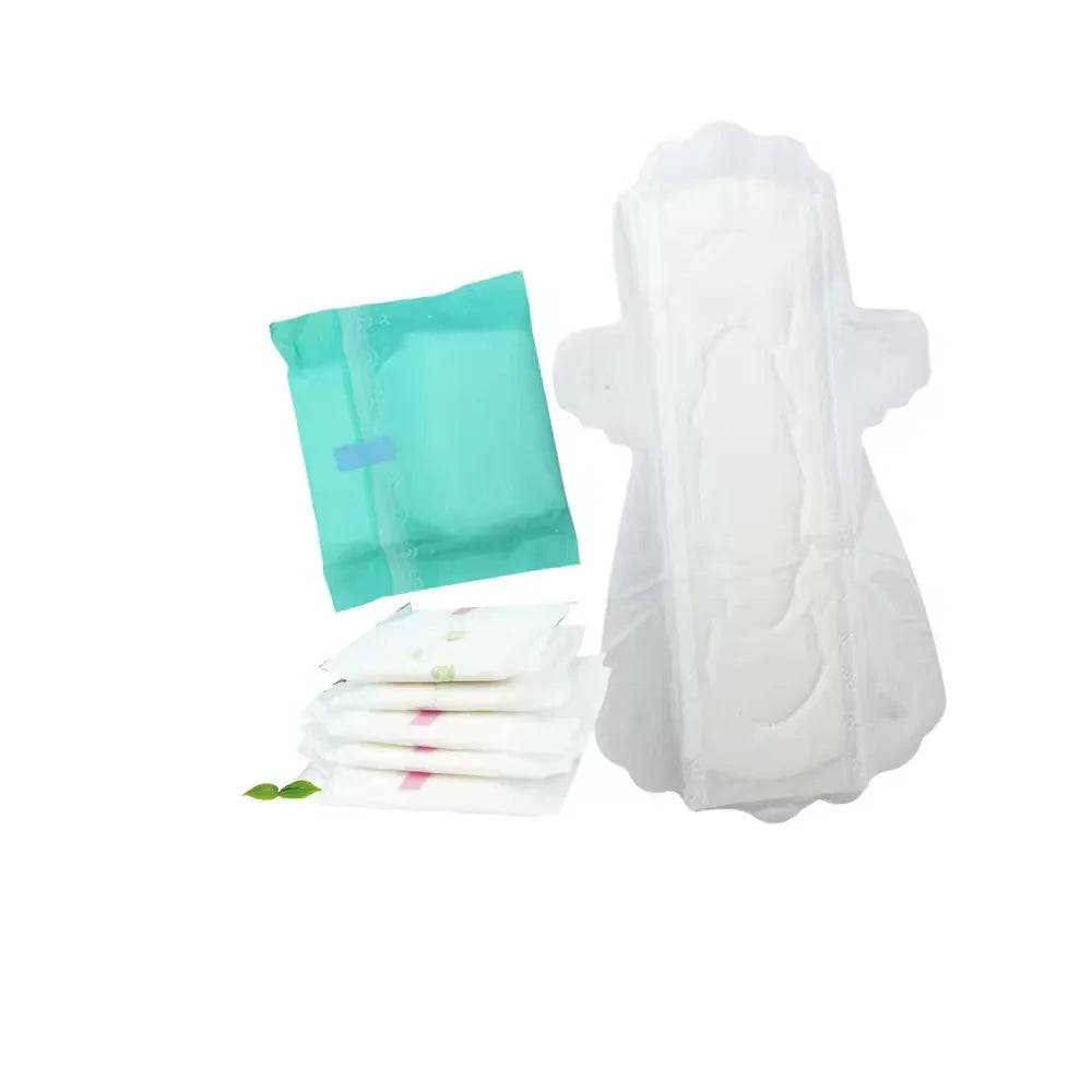 Custom Free Sample Women Ultra Thin Organic Cotton Sanitary Napkins