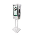 24 Inch Floor Standing Dual Sides Touch Screen With Pos and QR Code NFC Slot Payment Display