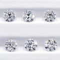 Redleaf Wholesale Gems DEF GH White Color Mossanite Loose Gemstone Diamond Cut Loose Stones Wholesale GRA Moissanite for Rin