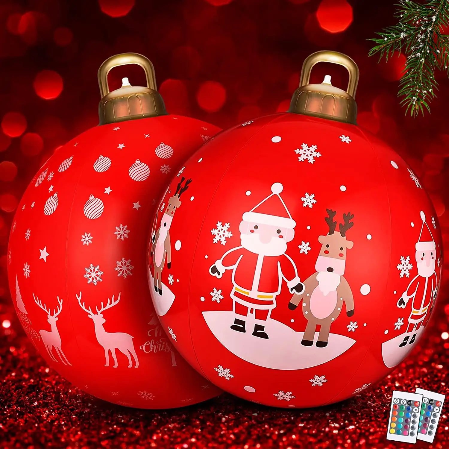 Waterhan FTY8777D 2025 Hot Sale PVC Exercise Ball Inflatable Ornaments Outdoor Festival Decorating 105.5cm 20kg+ with Packaging