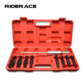 RIDERACE Repair Tool Kit High-Strength Carbon Steel Slide Hammer Pilot Bearing Puller With T-handle for Bike Internal Extractor