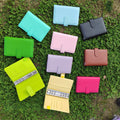 Wholesale Custom Macaron Budget Binders A6 PU Leather Checkered Budget Binder Money Organizer Budget Binder A5