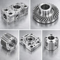 OEM Custom Manufacture High Precision CNC Machining Aluminum Brass Stainless Steel Metal Milling Turning Parts Services