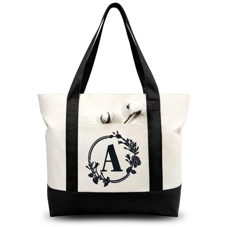 Handled Shoulder Medium Extra Large Plain Customized Hot Transfer Logo Printed Cotton Canvas Shopping Blank Canvas Tote Bags