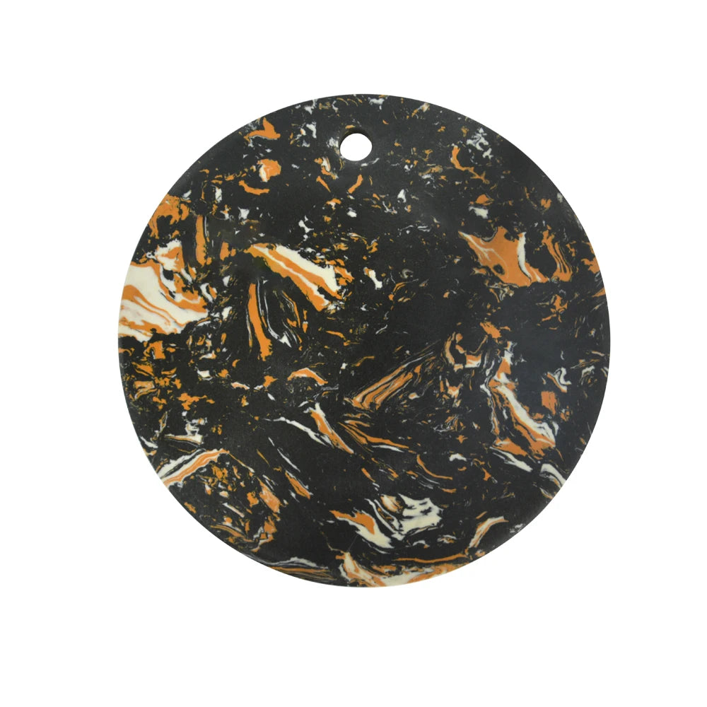 Round Marble Cutting Board for Kitchen Serving Tray Cheese Cake Dough Chopping Block Marble Cheese Pastry Board