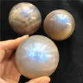 Wholesale Natural Crystal Stone Blue Moonstone Crystal Sphere Ball Polished Healing Fengshui for Sale