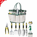 HGT08A Specialty 8 Piece Lady Garden Tool Set Flower Design Garden Tool Set Gardening Tool With Bag