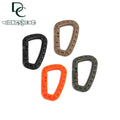 Outdoor Medium Tactical Carabiner EDC Molle Buckle Hook Backpack Molle System D Buckle Camping Climbing Accessories