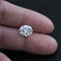 Moissanite 1 Carat D Color Oval Brilliant Cut Moissanite Stone Beads 6.5mm VVS1 Excellent Cut Grade Test Positive Lab Diamond