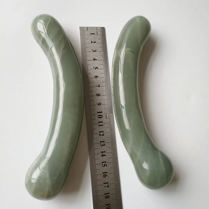 Hot Sale Natural Crystal Jade Stone Yoni Massage Wand Wholesale for Women Kegel