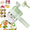 Best Selling Handheld Electric Stainless Steel Vegetable Cutter Set Wireless Chopper Grater for Garlic