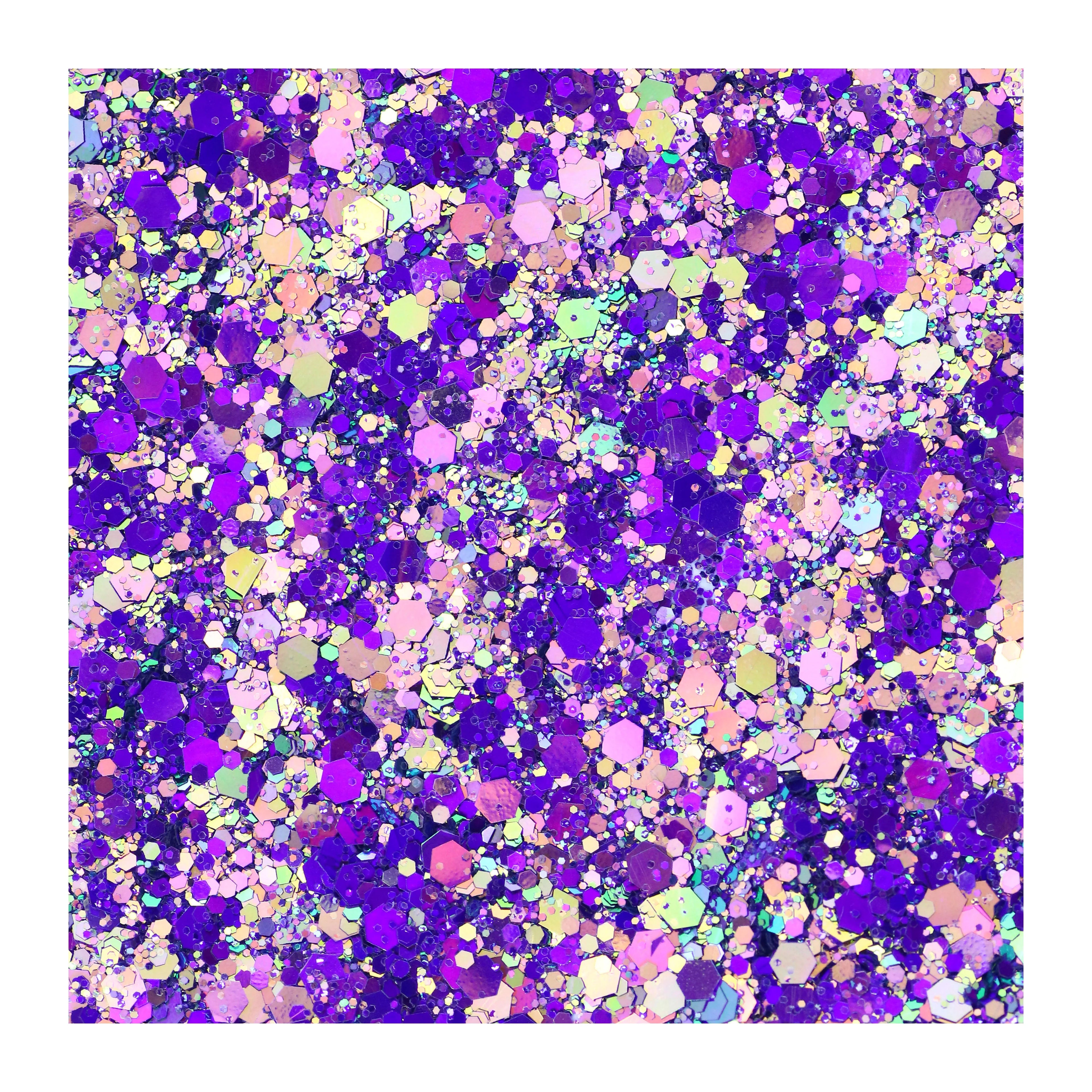 Hengxin PET Glitter Colorful Hexagon Mix Sequins Paillette Crafts for Craft Decorate High-quality Fashion DIY Nail Art