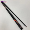 Xmlivet Black Color 9.5mm Carbon+wooden Snooker Cue Sticks 58inch Pool Billiards Cues Can Customized Billiards Accessories