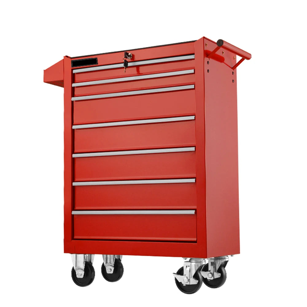 TFAUTENF TF-27 Tool Cart Tool Trolley Set Tool Cabinet with 7 Drawers
