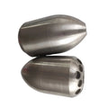 Stainless Steel Round Type High Pressure Drain Pipe Cleaning Nozzlehigh Impact Sewer Pipeline Dredge Nozzle
