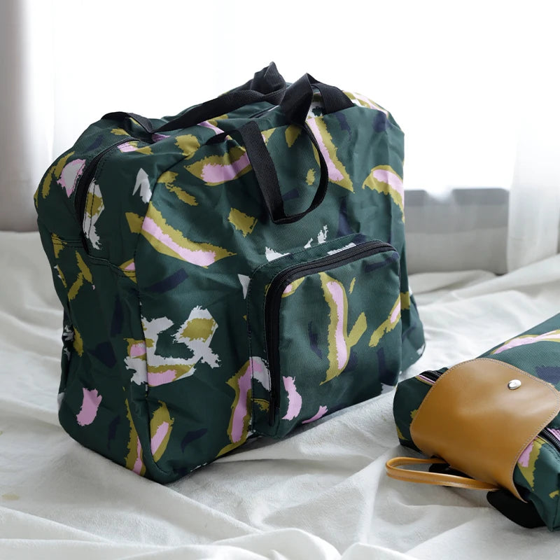 Custom Waterproof Travel Bag Large Capacity Foldable Ladies Men Women Outdoor Short Trip Shoulder Bags for Travel